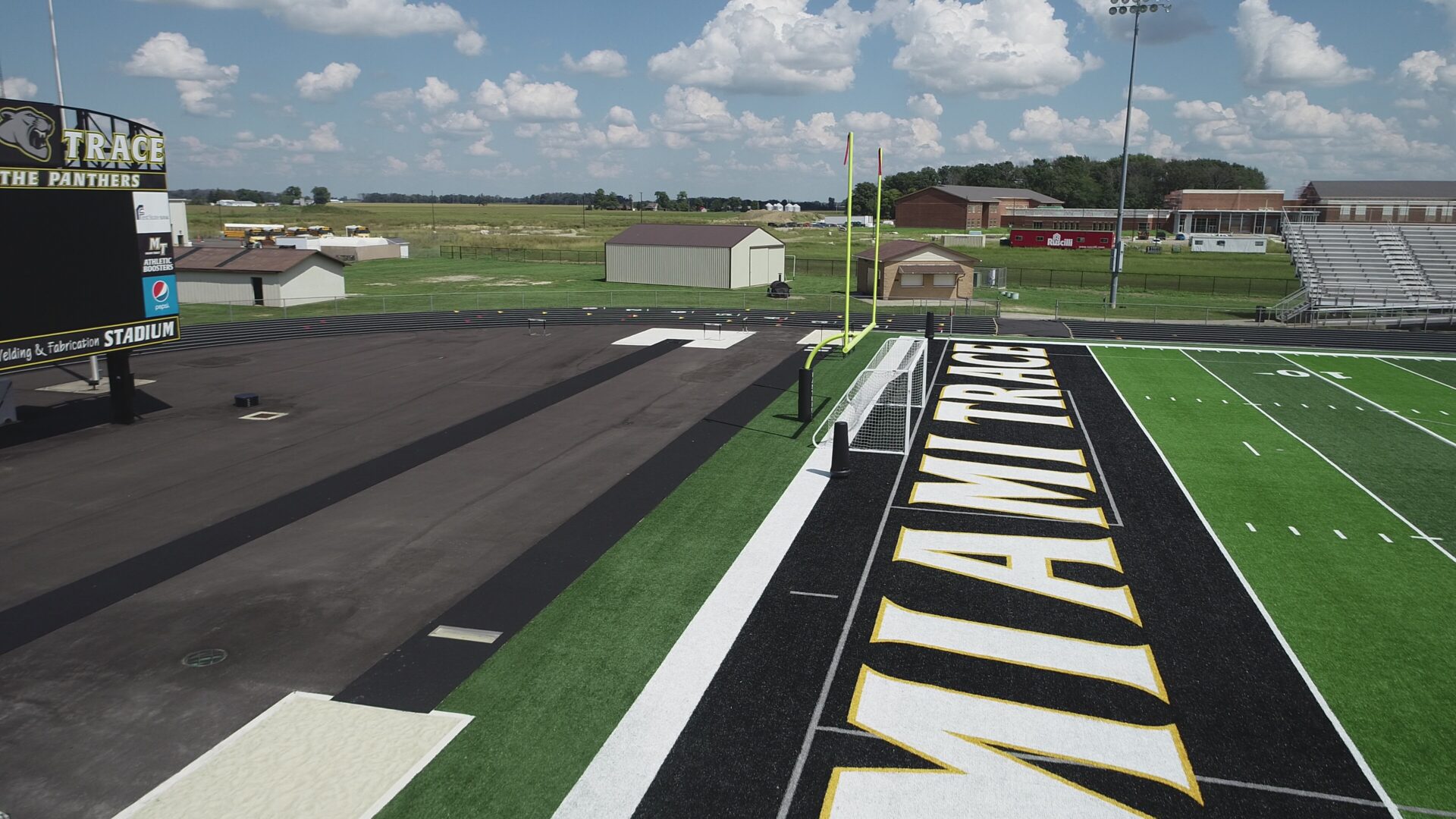 Miami Trace Football Endzone