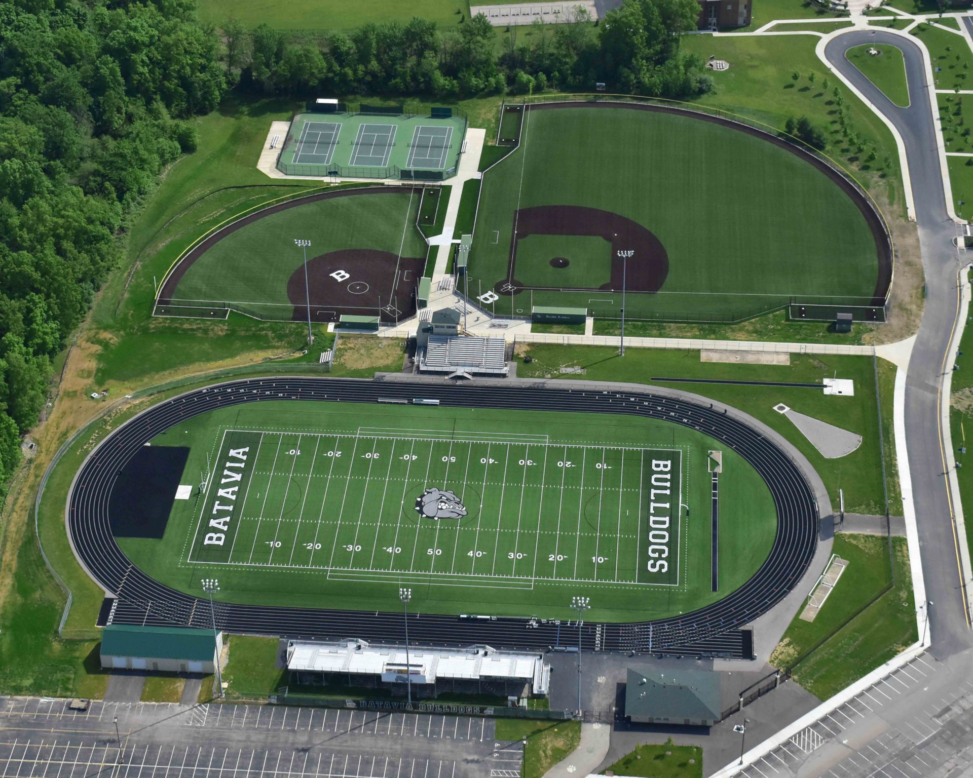 Batavia High School Synthetic Turf Field | Sportworks Design